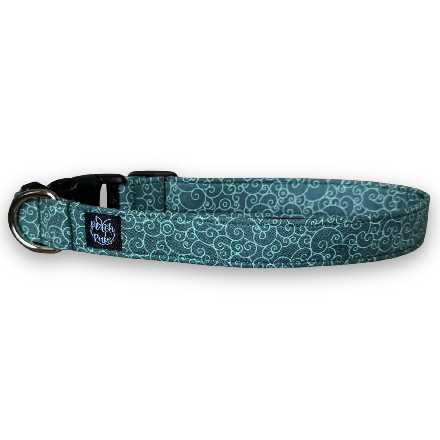 Green Swirls Collar
