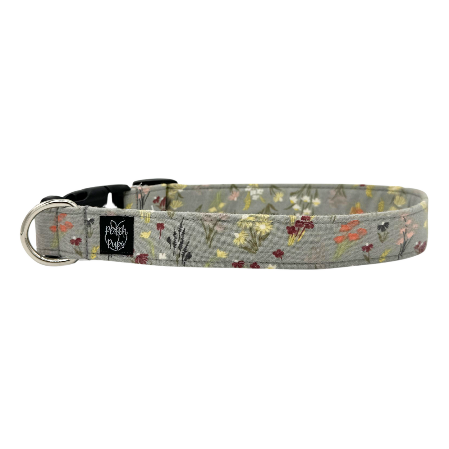 Grey Floral Collar