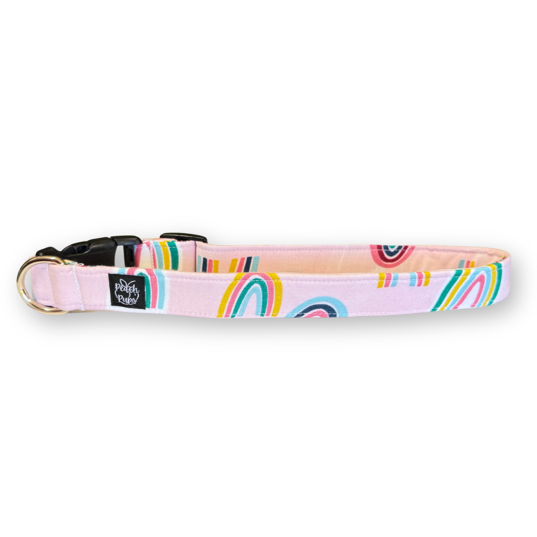 Pink Rainbow Collar