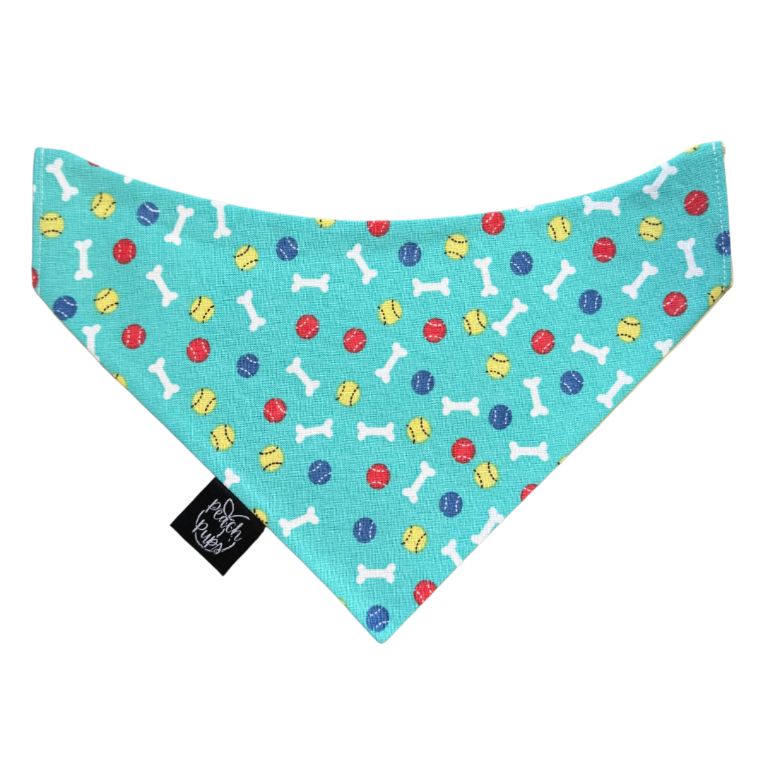 Bones and Tennis Balls Bandana