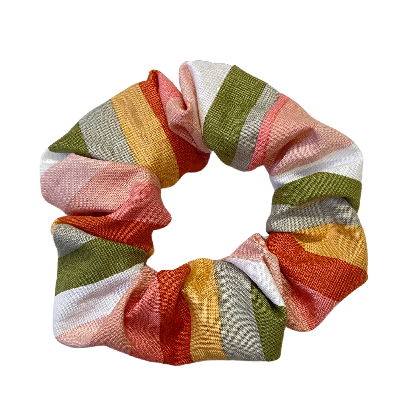 Pastel Stripe Scrunchie