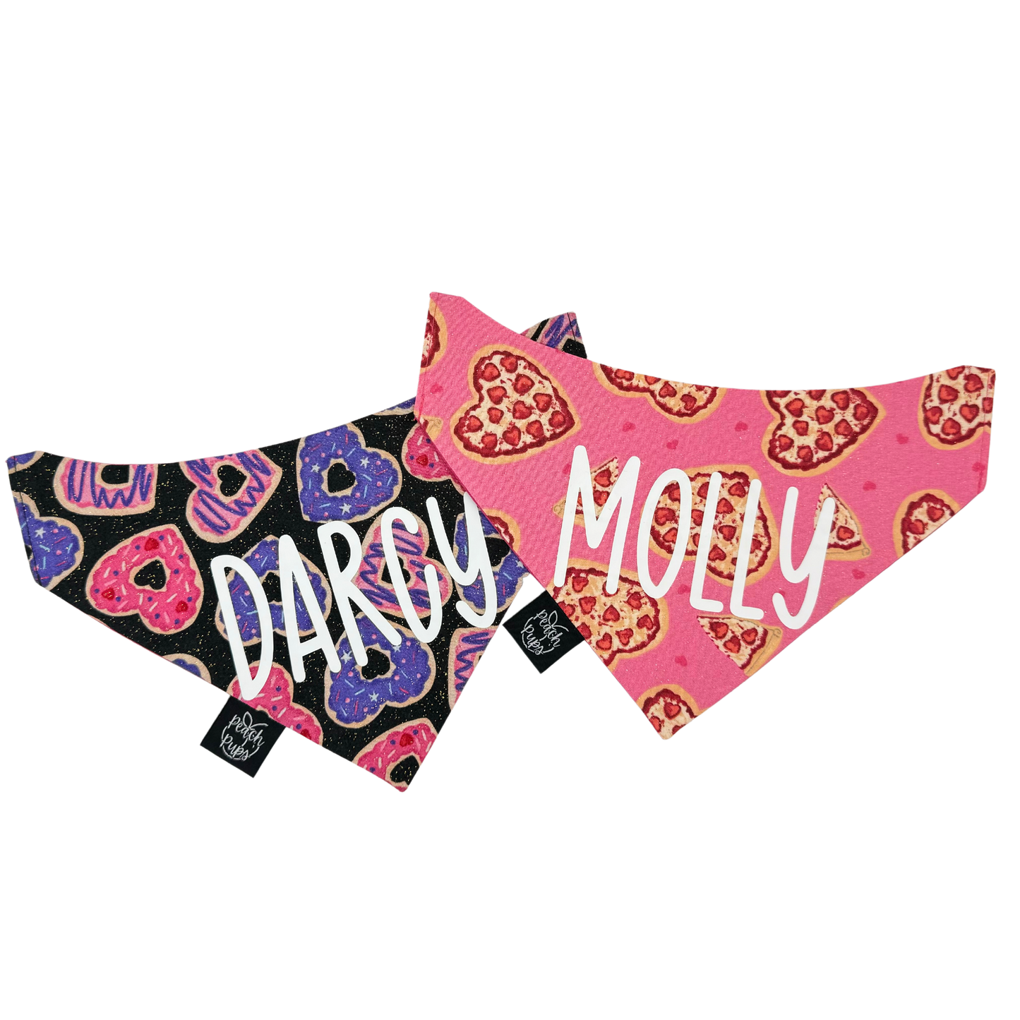 Pizza Hearts Bandana