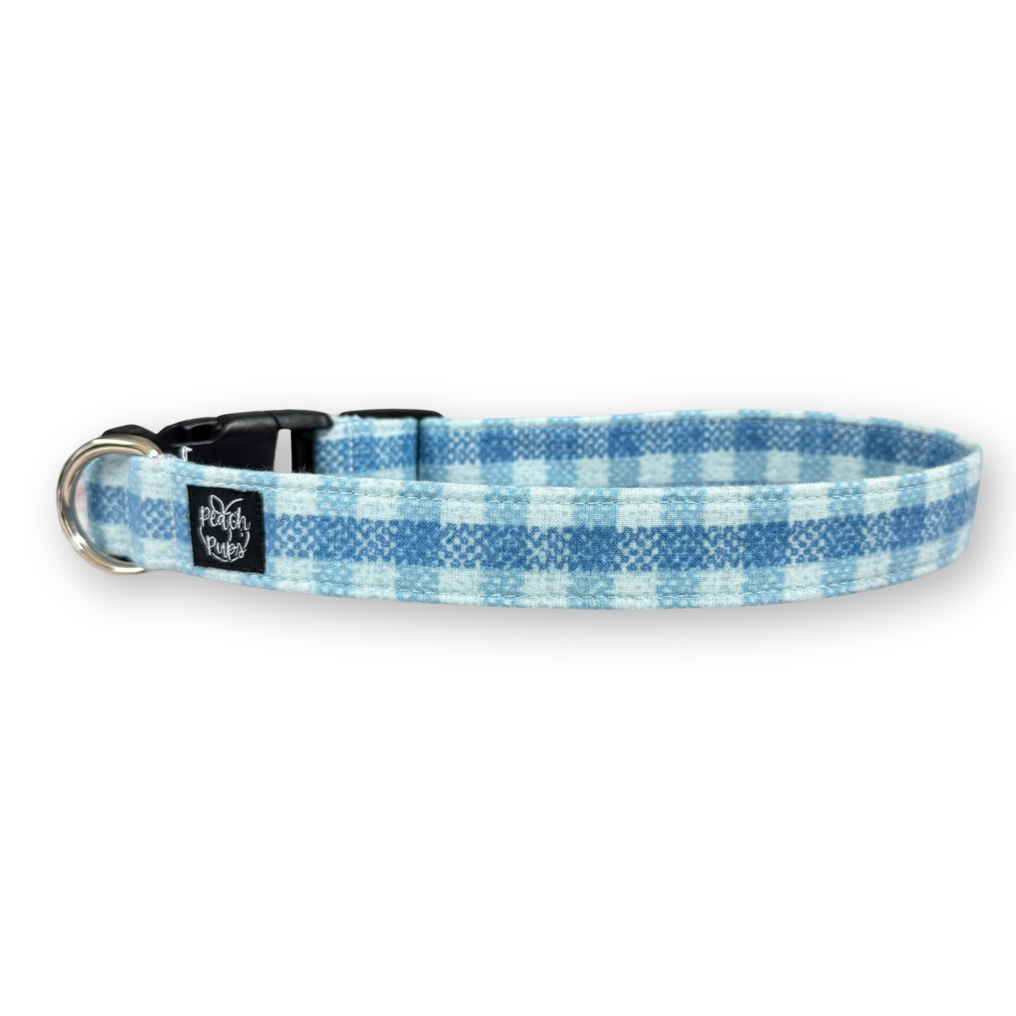 Blue Tweed Collar
