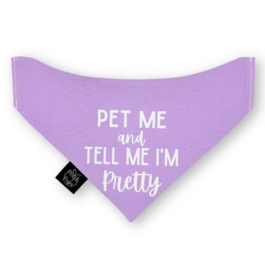 Lilac Pretty Bandana
