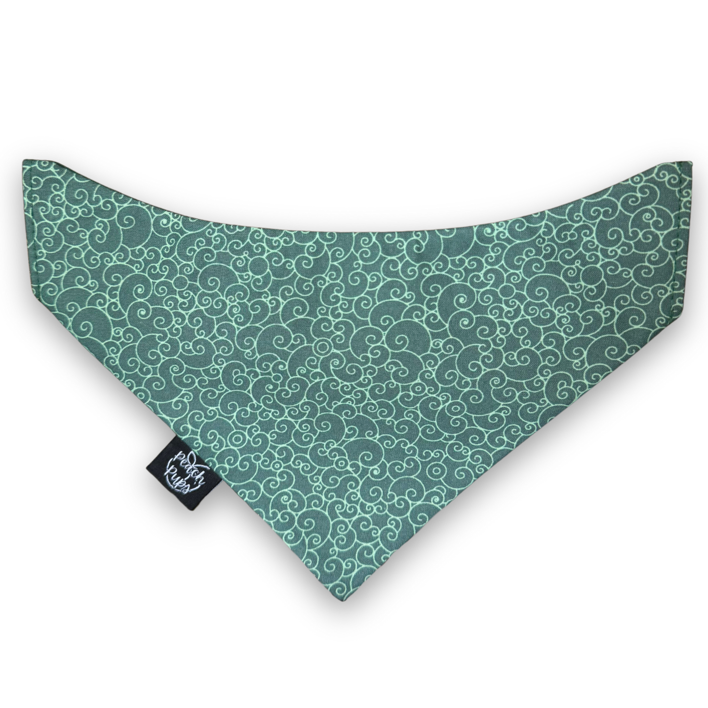 Green Swirls Bandana