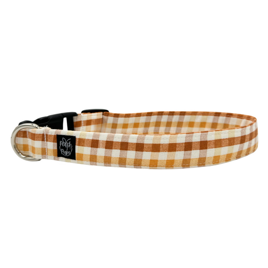 Fall Plaid Collar