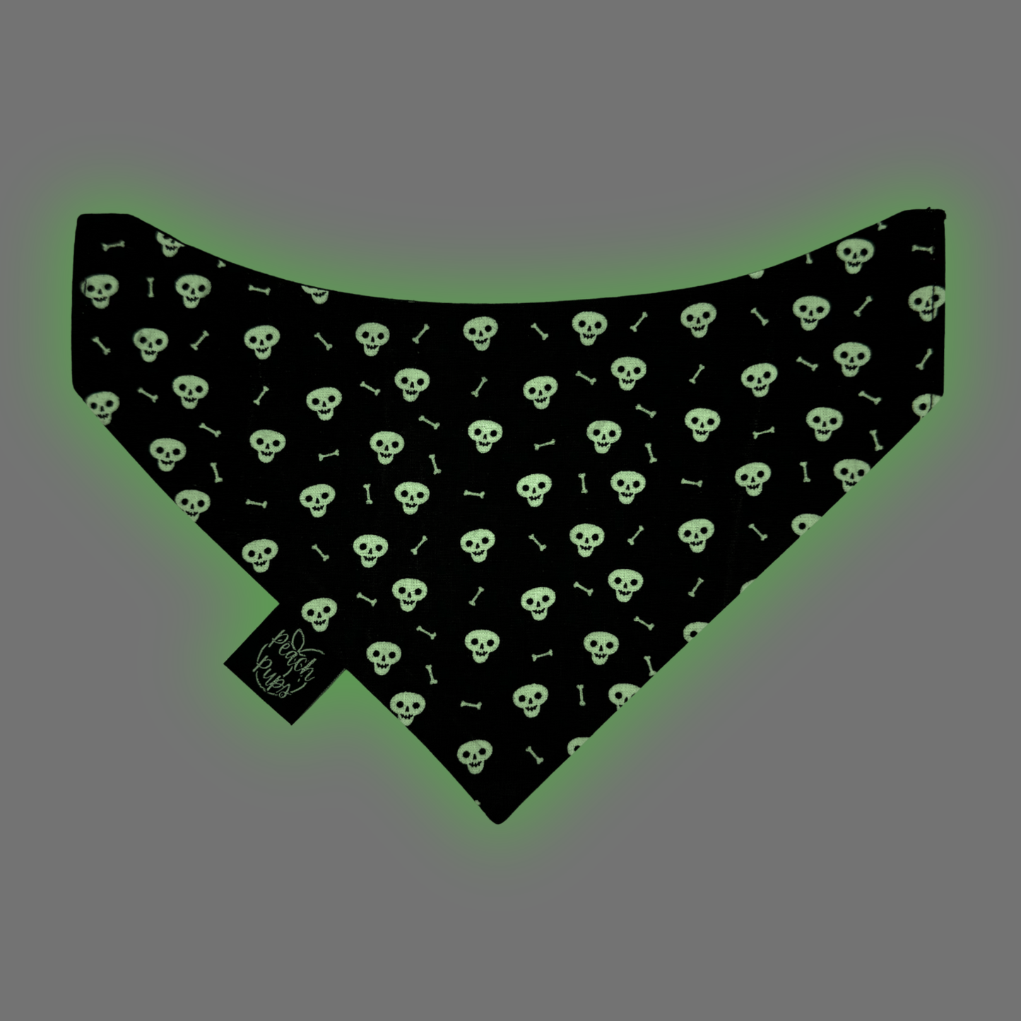 Glow in the Dark Skulls Bandana