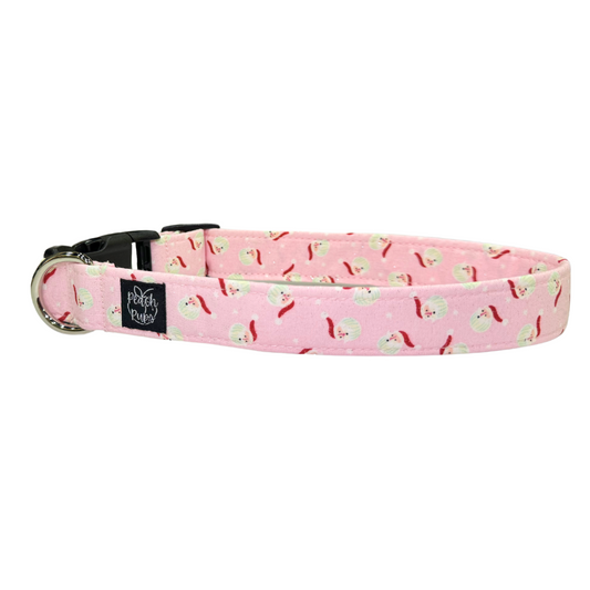 Pink Santa Collar