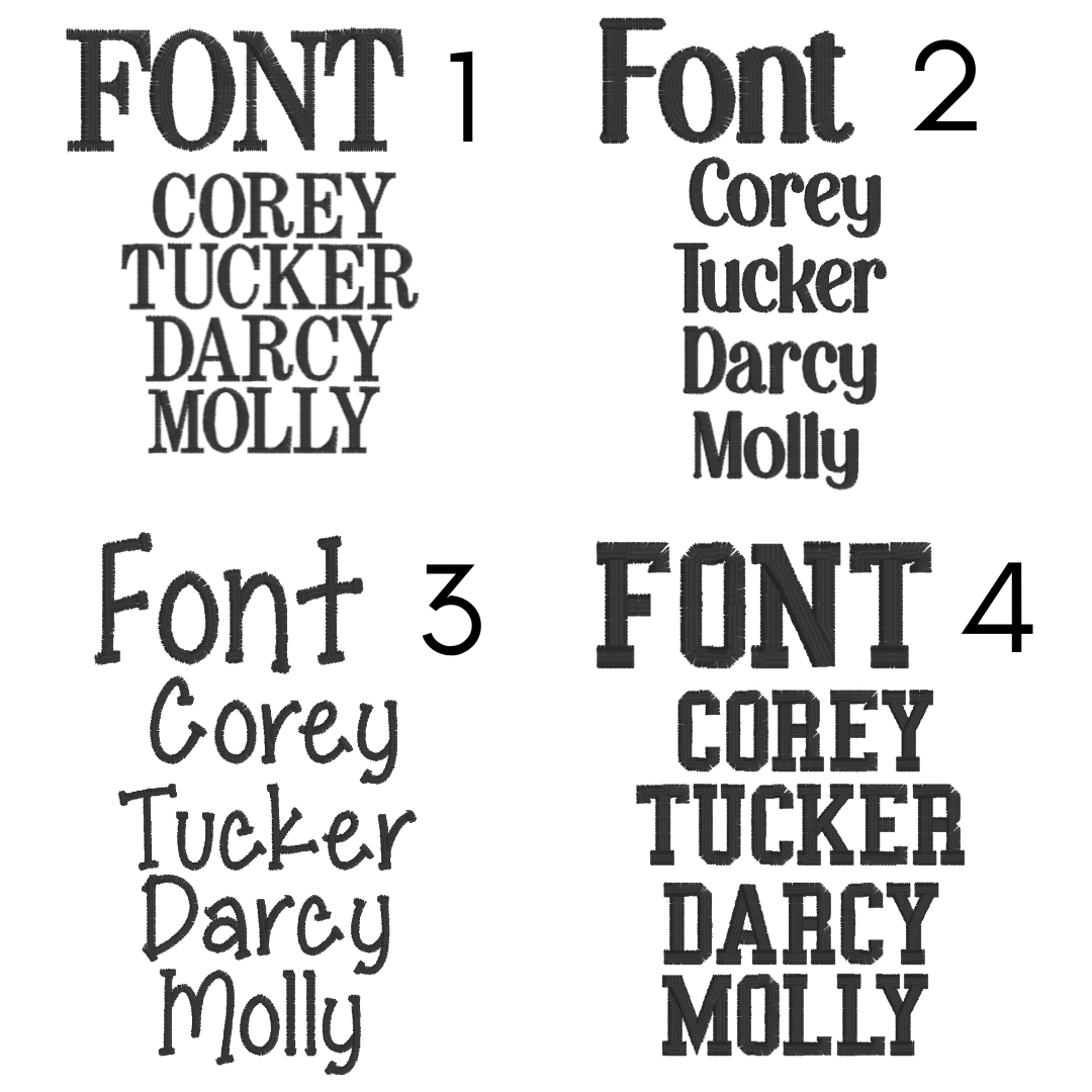 Embroidered Valentine's Bandana