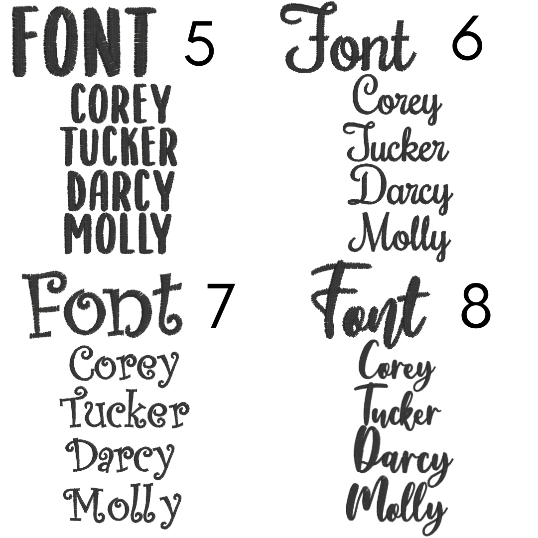 Embroidered Valentine's Bandana