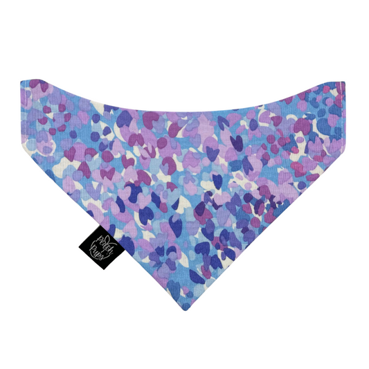 Lavender Dot Bandana