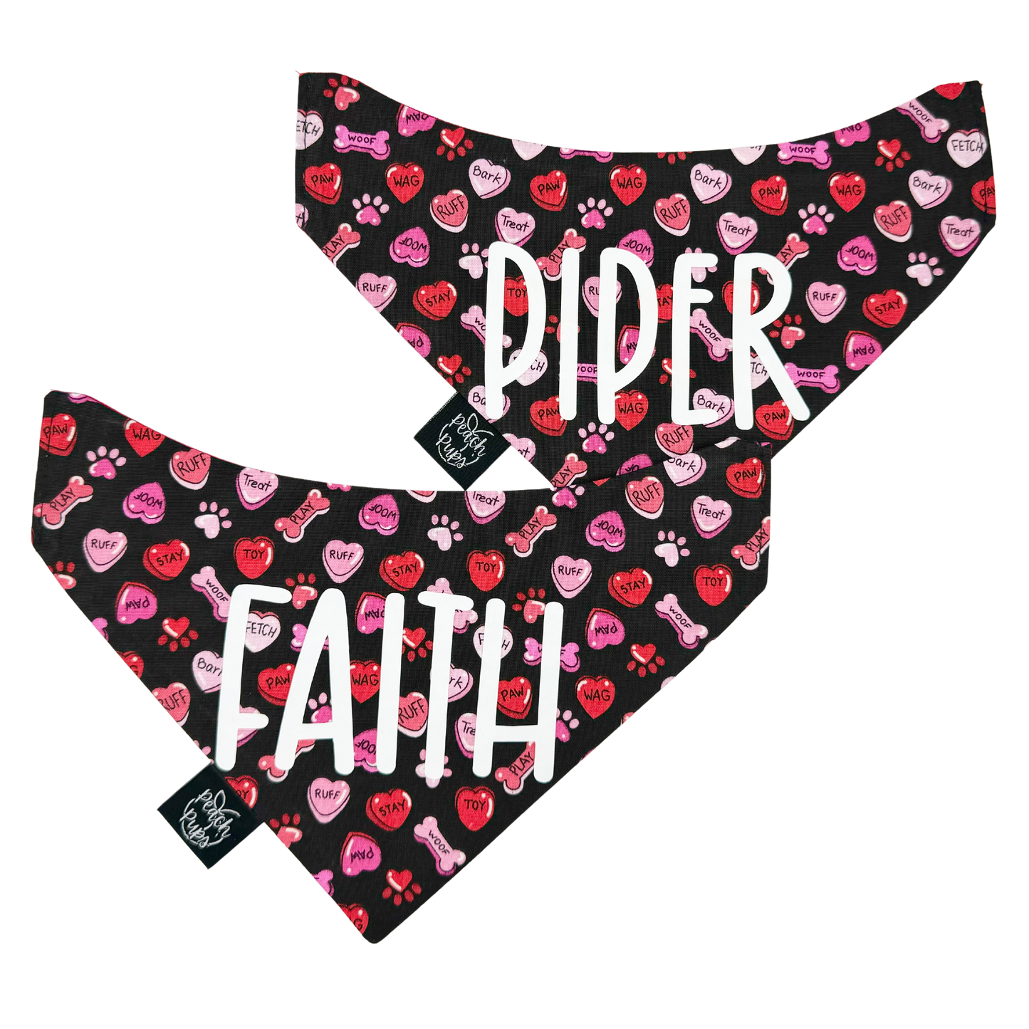 Candy Hearts Bandana