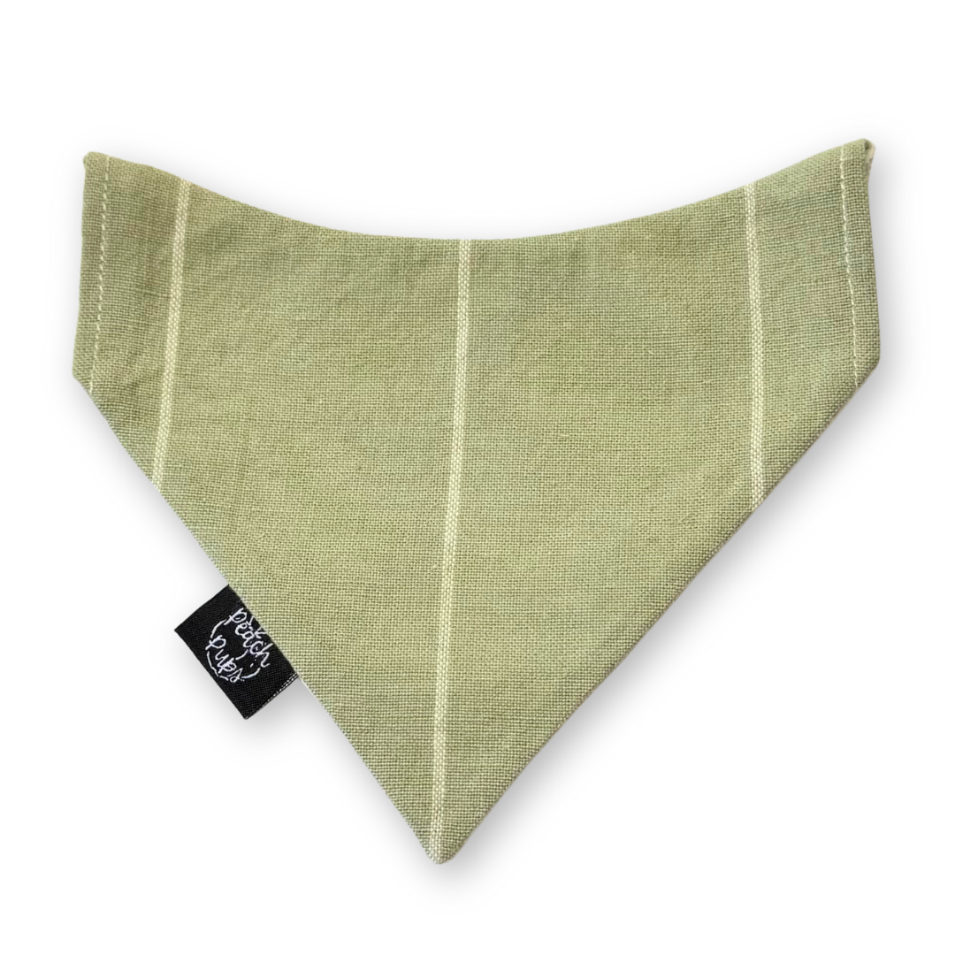 Green Stripe Bandana