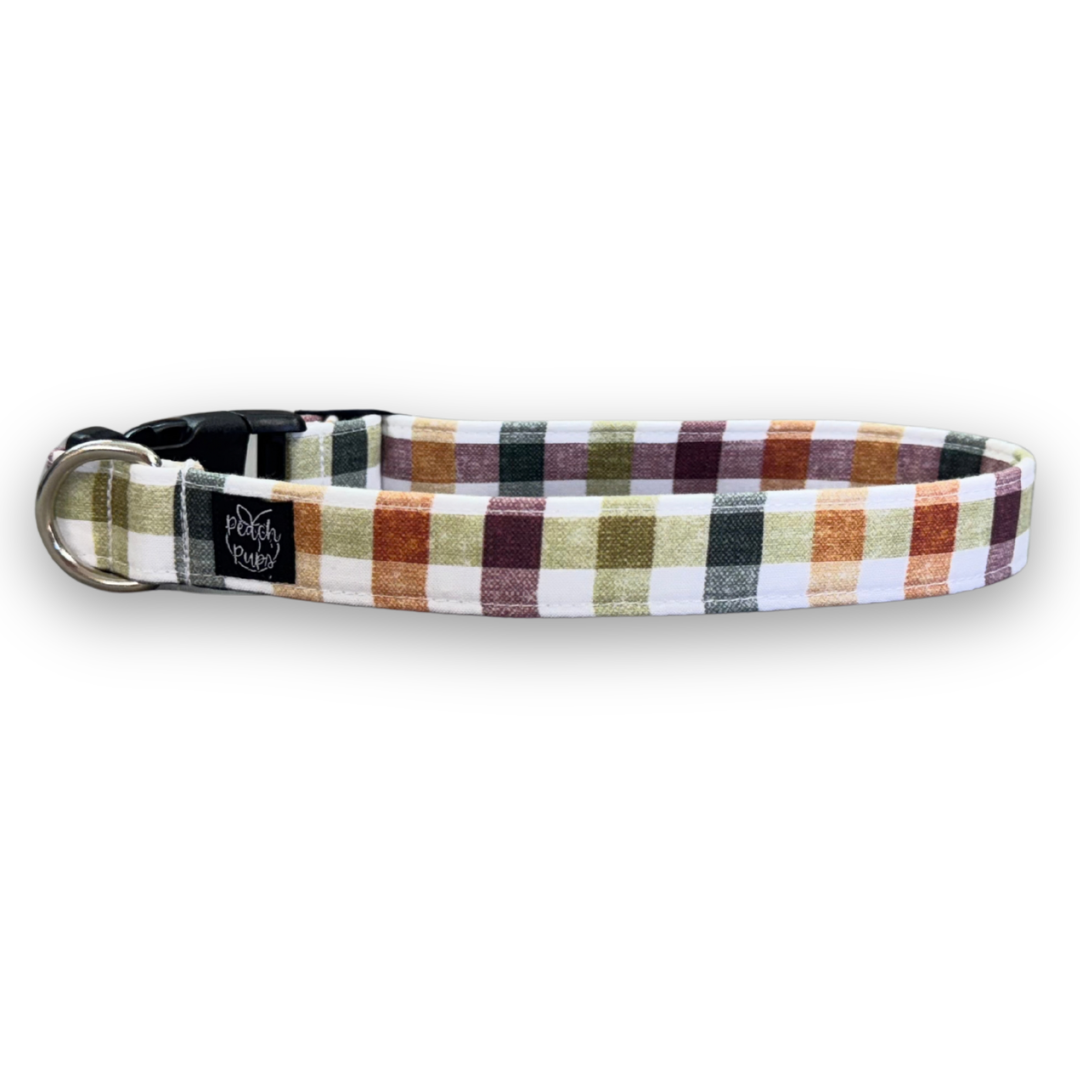 Fall Gingham Collar