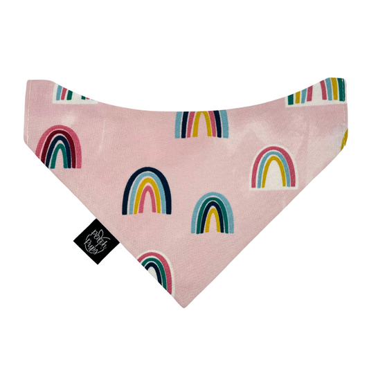 Pink Rainbow Bandana