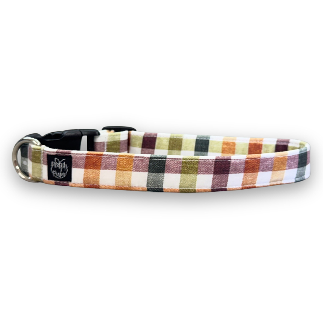 Fall Gingham Collar