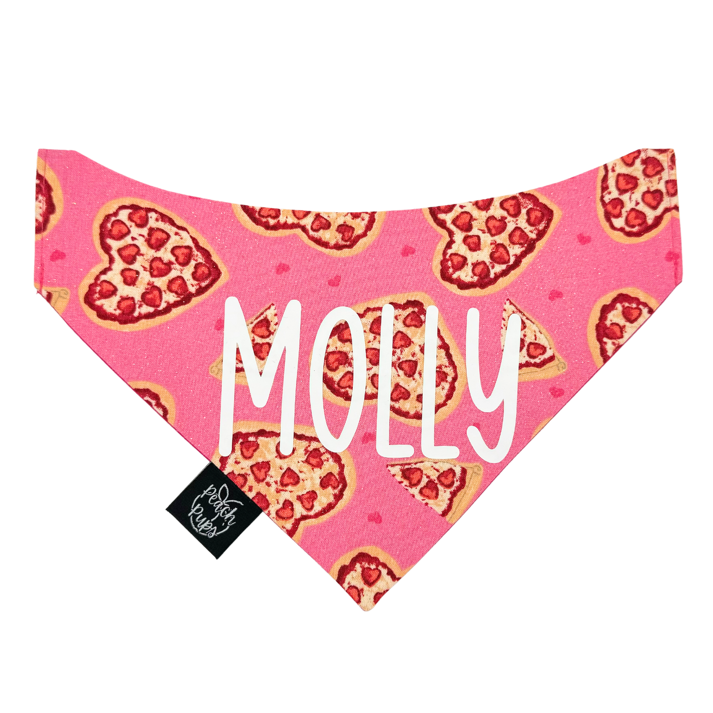 Pizza Hearts Bandana