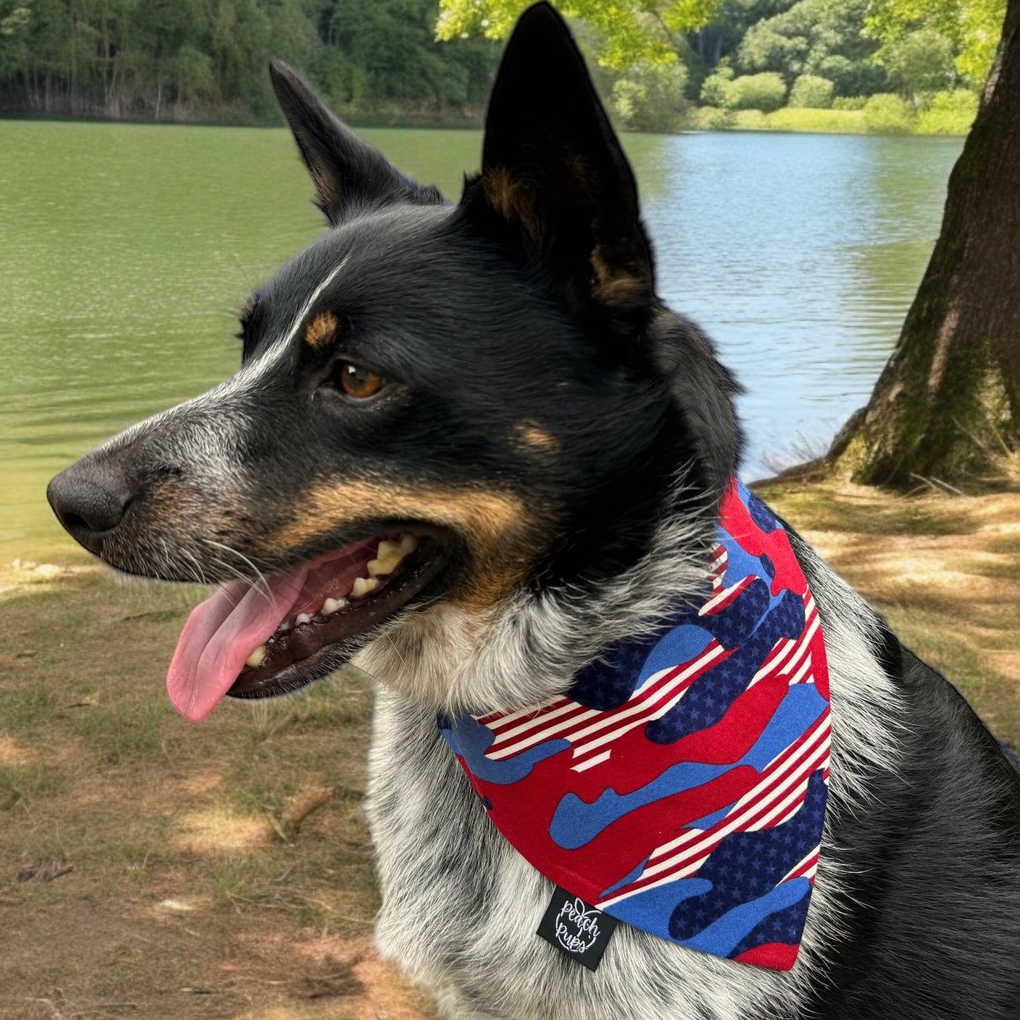 Patriotic Camo Bandana