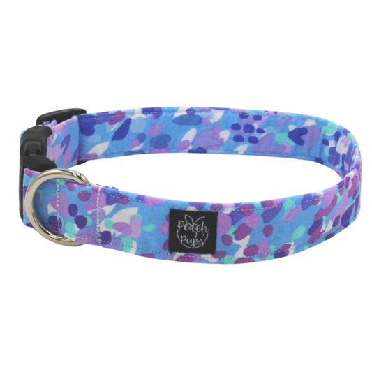 Lavender Dot Collar